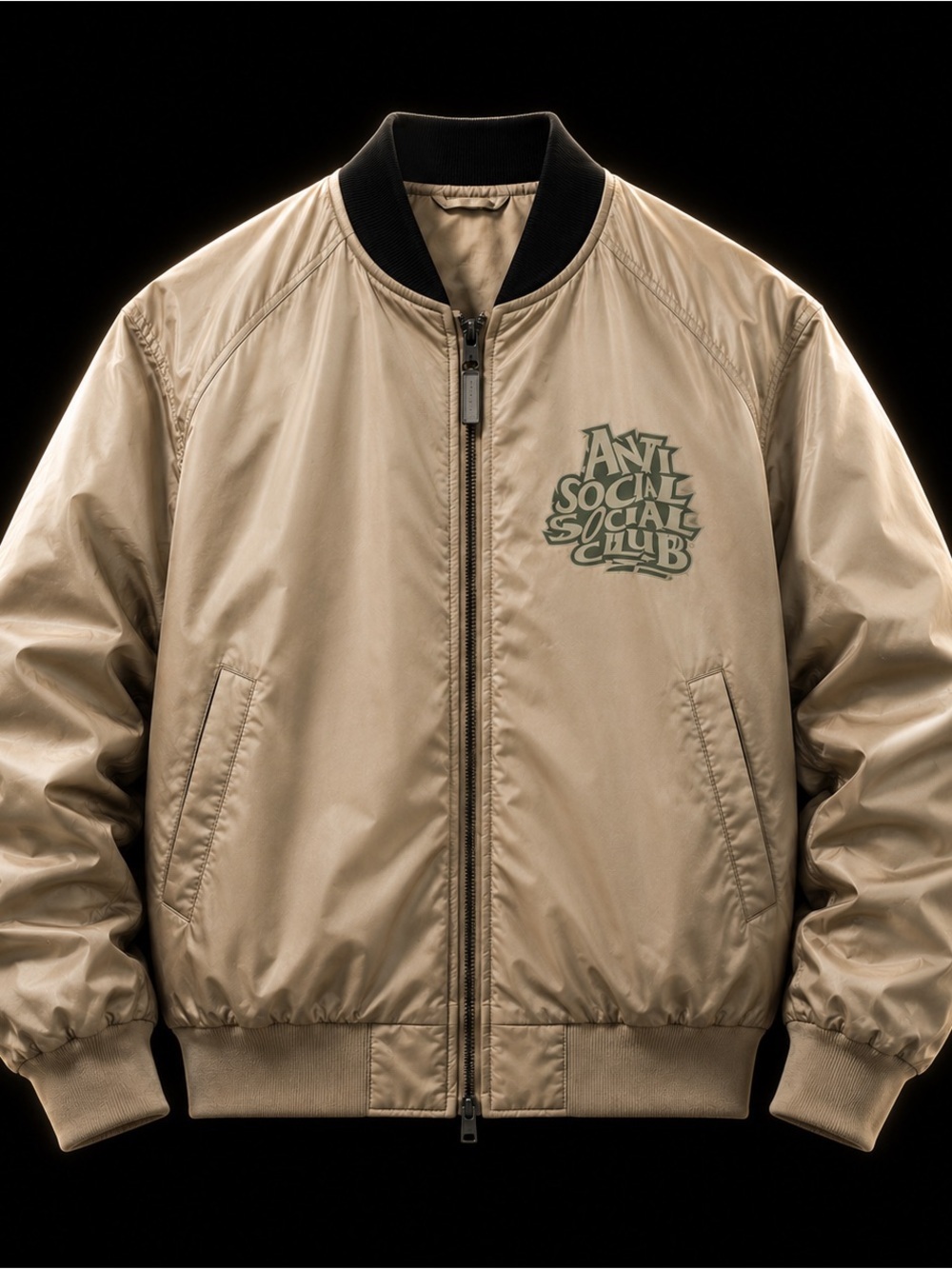 Anti Social Social Club Bomber Jacket - Size XL - NWT - Picture 2 of 4
